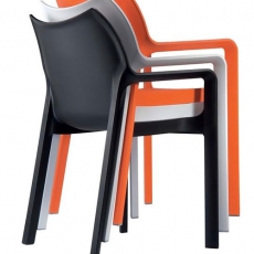 Jedálenská stolička s podrúčkami Demy (Súprava 2 ks) - 7