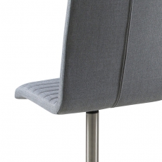 Jedálenská stolička Salvo (SET 2 ks), sivá - 5