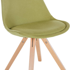 Jedálenská stolička Sofia II, textil, zelená - 1