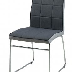 Jedálenská stolička Stina (Súprava 4 ks), tmavosivá - 1