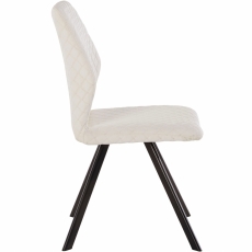 Jedálenská stolička Versea (SET 2ks), biela - 4