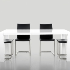 Výstavná vzorka Jedálenský / jednací stôl Swing 140 cm - 2