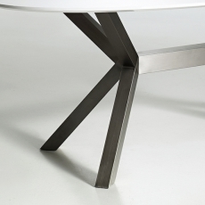 Jedálenský stôl Carola, 200 cm, biela - 3