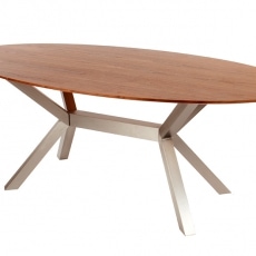 Jedálenský stôl Carola, 200 cm, orech  - 1