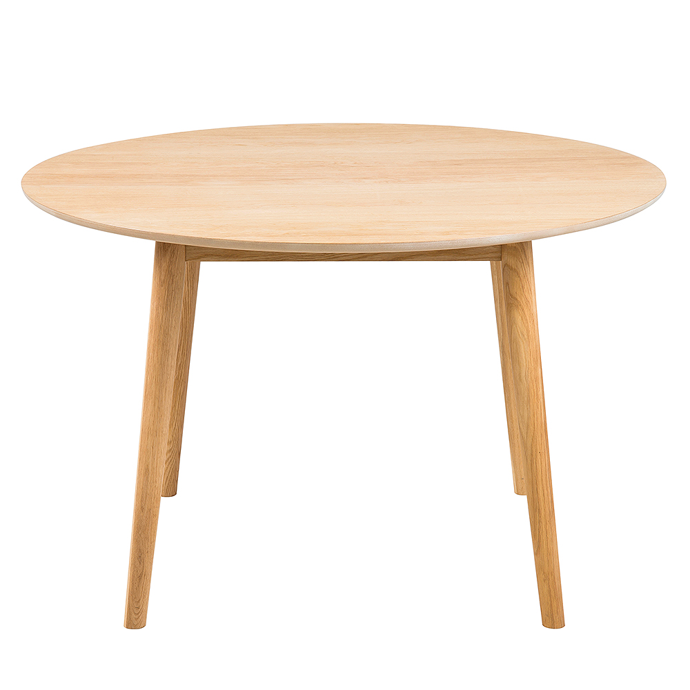 Jedálenský stôl okrúhly Nagy, 120 cm, dub