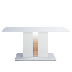 Jedálenský stôl s LED diódami Glory, 160 cm - 1