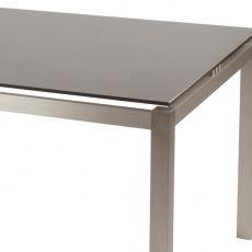 Jedálenský stôl sklenený Elisa, 165 cm - 2