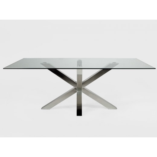 Jedálenský stôl sklenený Sturdy, 160 cm  - 1
