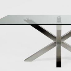 Jedálenský stôl sklenený Sturdy, 200 cm - 2