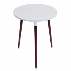 Jedálenský stôl Benet okrúhly, 60 cm, nohy cappuccino - 1