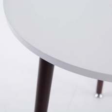 Jedálenský stôl Benet okrúhly, 60 cm, nohy cappuccino - 4