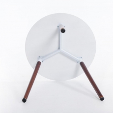 Jedálenský stôl Benet okrúhly, 80 cm, nohy cappuccino - 3