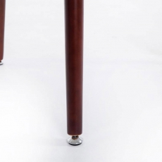 Jedálenský stôl Benet okrúhly, 80 cm, nohy cappuccino - 7