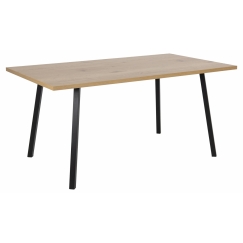 Jedálenský stôl Ceny, 160 cm, prírodná