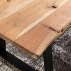 Jedálenský stôl Gaya, 160 cm, masív agát - 7