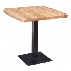 Jedálenský stôl Hert, 80 cm, agát