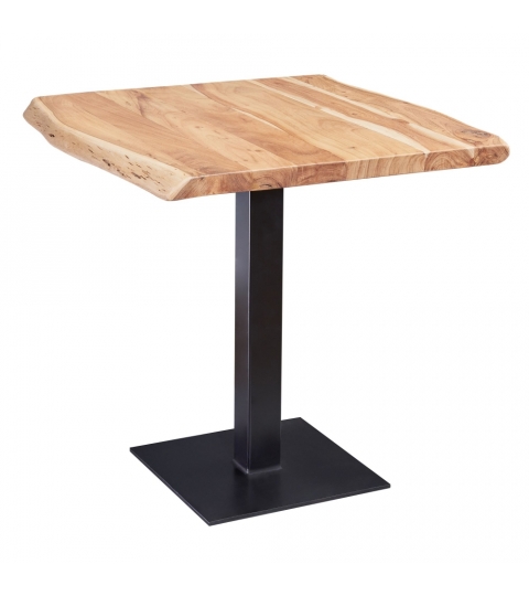 Jedálenský stôl Hert, 80 cm, agát