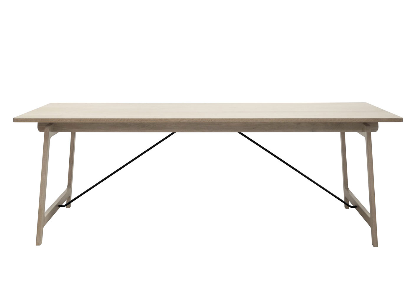 Jedálenský stôl Kerstin, 220 cm, dub, dub