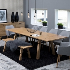 Jedálenský stôl Kiruna, 210 cm - 4
