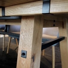 Jedálenský stôl Kiruna, 210 cm - 11