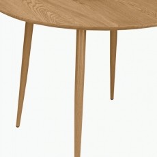Jedálenský stôl Lion, 100 cm, dub - 4