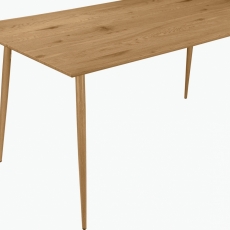 Jedálenský stôl Lion, 160 cm, dub - 6