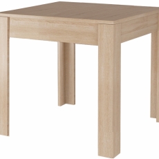 Jedálenský stôl Lora, 80 cm, dub - 5