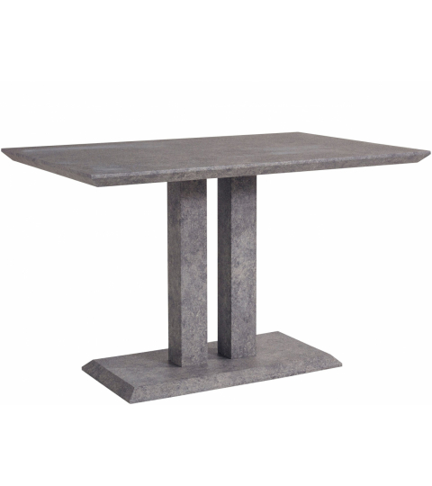 Jedálenský stôl Malin, 120 cm, betón
