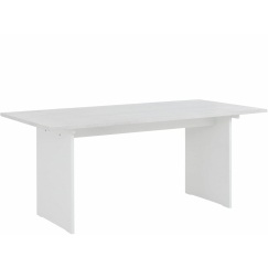 Jedálenský stôl Morgen, 180 cm, biela