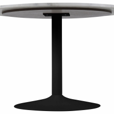 Jedálenský stôl okrúhly Tarifa, 110 cm, mramor - 6