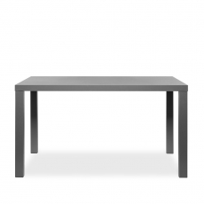 Jedálenský stôl Priscilla, 140 cm, sivá mat - 3
