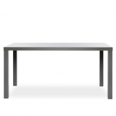 Jedálenský stôl Priscilla, 160 cm, sivá lesk - 4