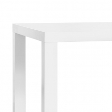 Jedálenský stôl Priscilla, 80 cm, biela lesk - 5