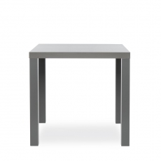 Jedálenský stôl Priscilla, 80 cm, sivá mat - 3