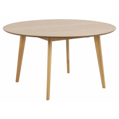 Jedálenský stôl Roxby, 140 cm, dub 