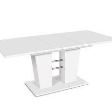 Jedálenský stôl rozkladací Brenda, 180 cm, biela - 2