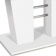 Jedálenský stôl rozkladací Brenda, 180 cm, biela - 3