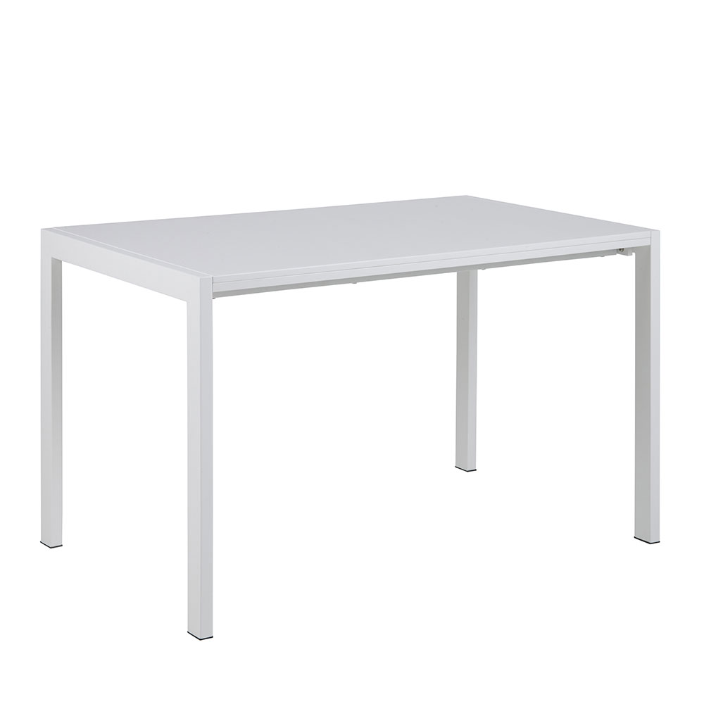 Jedálenský stôl rozkladací Brighton, 206 cm, biela