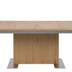 Jedálenský stôl rozkladací Hardy, 210 cm, dub - 1
