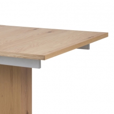 Jedálenský stôl rozkladací Hardy, 210 cm, dub - 6