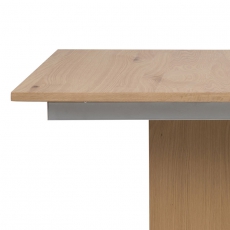 Jedálenský stôl rozkladací Hardy, 210 cm, dub - 7