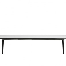 Jedálenský stôl rozkladací Polo, 280 cm, drevené nohy - 4