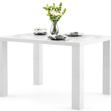 Jedálenský stôl Snox, 160 cm, biela - 5