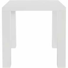 Jedálenský stôl Snox, 80 cm, biela - 3