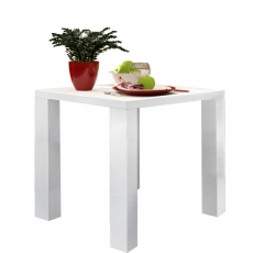 Jedálenský stôl Snox, 80 cm, biela - 4