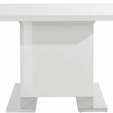 Jedálenský stôl Sprin, 110 cm, biela - 2