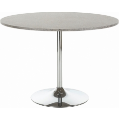 Jedálenský stôl Terra, 110 cm, sivá