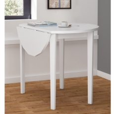Jedálenský stôl Treno, 92 cm, biela - 3