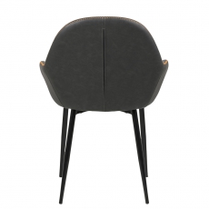 Jedálna stolička Disca (SET 2 ks), holubičia šedá - 5