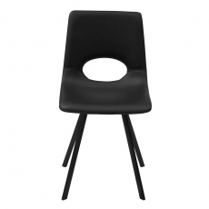 Jedálna stolička Springe (SET 4 ks), čierna - 3